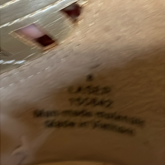 X appeal women’s heels 8 stiletto Tan Cutout detail 3.5” zip up casual business - Picture 7 of 8